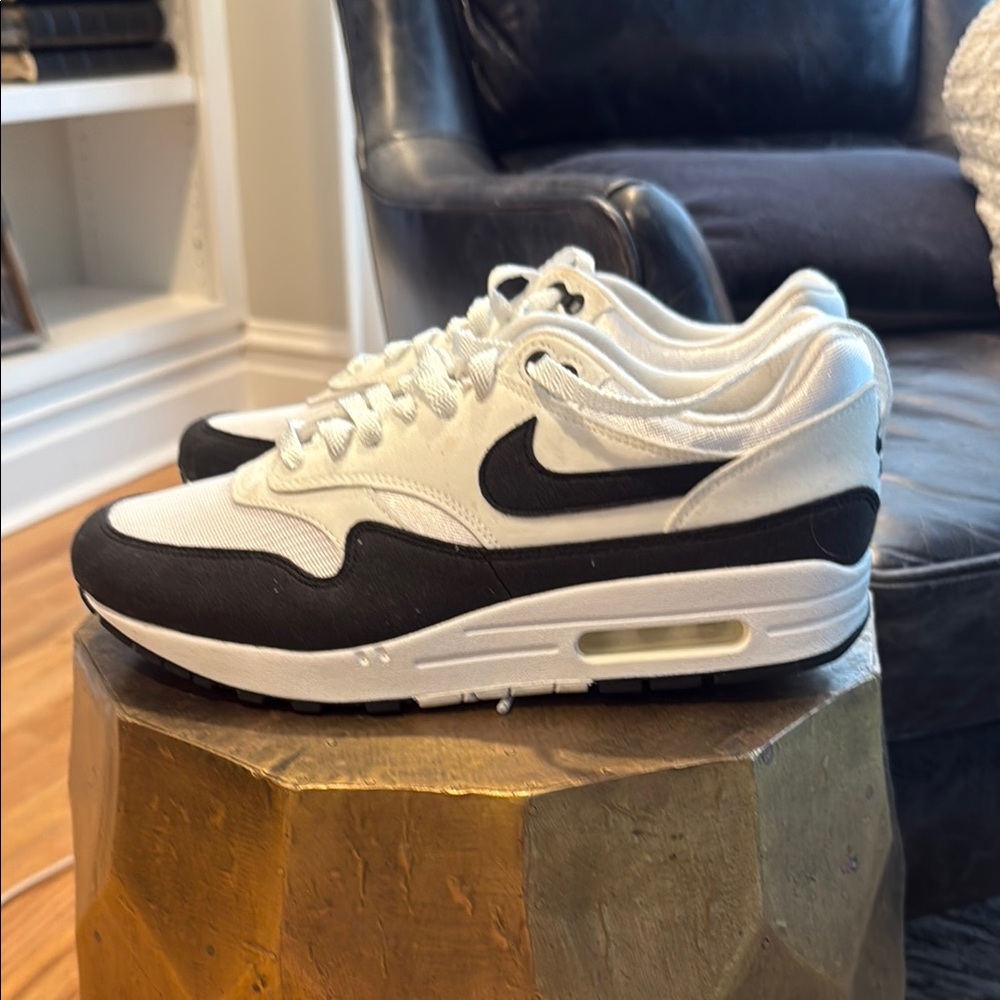 Nike Black and White Air Max Sneakers